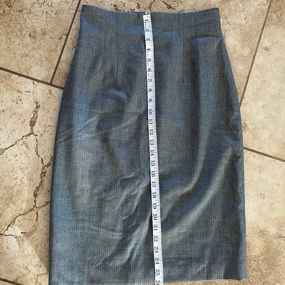 Piazza Sempione Herringbone Pencil Skirt - Picture 7 of 10